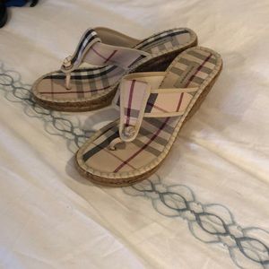Burberry wedges